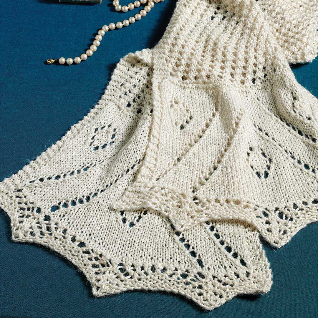 knitted shawl