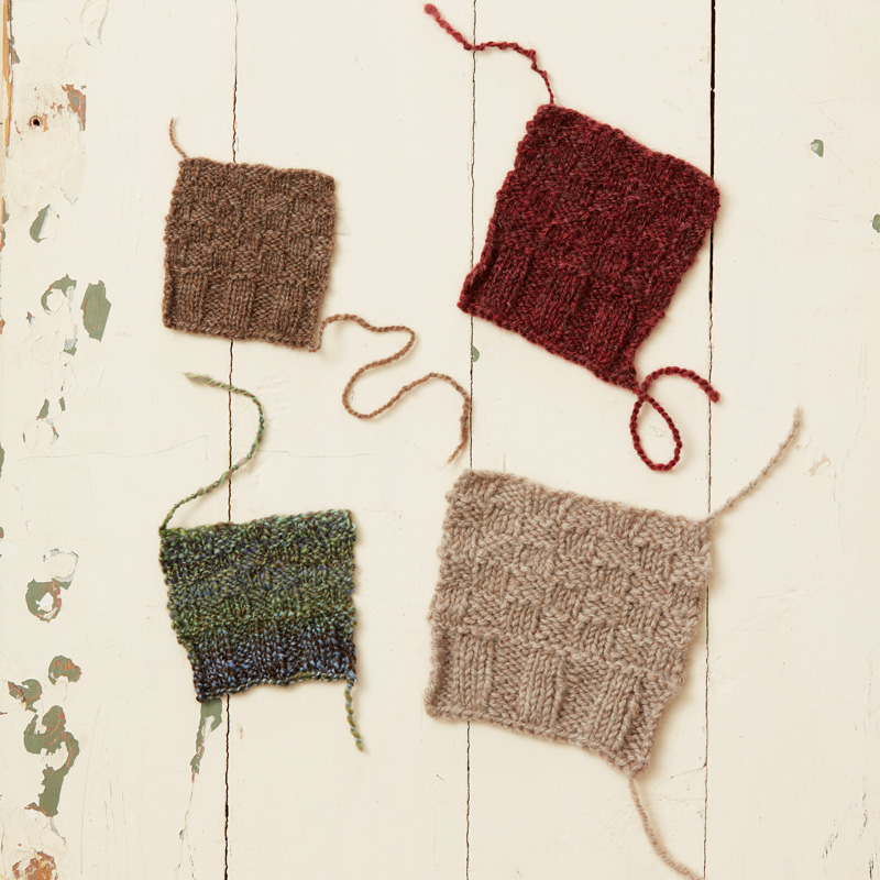 knitting with handspun yarn