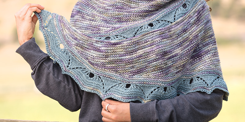 6 Great Ways to Wear a Crescent Shawl 6 Great Ways to Wear a Crescent Shawl