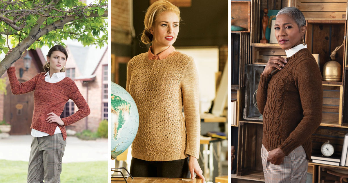 Set In Sleeves Top Down Knitting Interweave