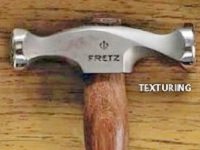 Texturing hammer.