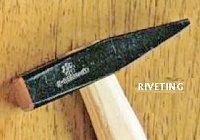 Riveting hammer.