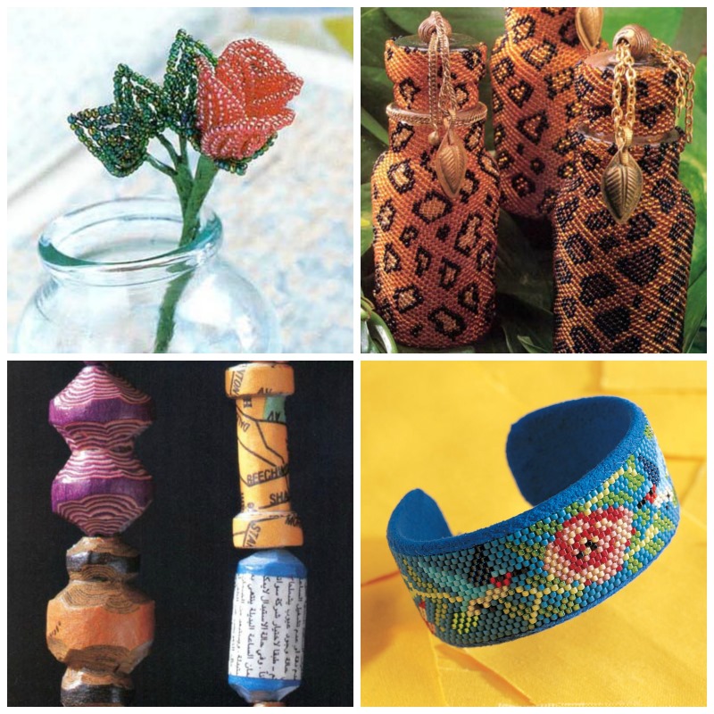 Bead-weaving trends - a few favorites from 1999.