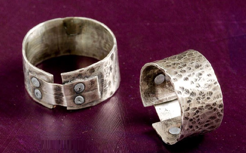 Band It! ring by Cassie Donlen - metal jewelry from Wire + Metall by Denise Peck and Jane Dickerson