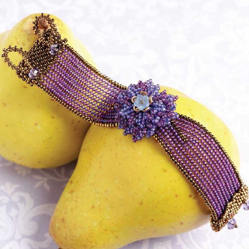 Bead Romantique by Lisa Kan - a book filled with romantic beaded jewelry designs. Ndebele Twist Band