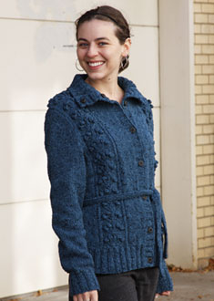 Knitting Gallery - Blooming Cardigan Annie