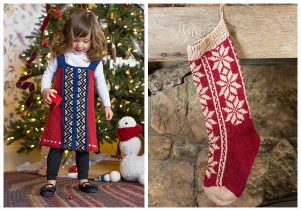 Holiday knitting takes a literary turn in these darling kits based on Jan Brett books.