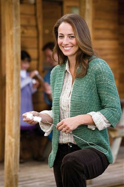 Beautiful crochet ribbing cardigan