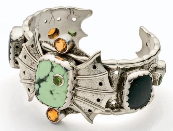 bracelet-making tips and how to make the Citron Chimera Cuff by Roger Halas