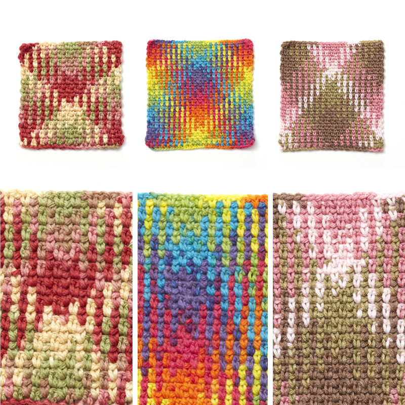 Color Pooling 60 Argyle Print Interweave Amazing Variegated Yarn Crochet Patterns Color Pooling 60 Argyle Print Interweave Amazing Variegated Yarn Crochet Patterns