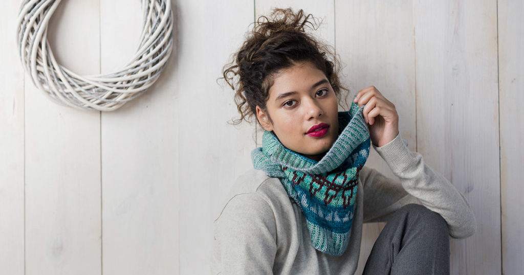 <em>Knits Gifts</em> 2018: Frozen Pond Cowl <em>Knits Gifts</em> 2018: Frozen Pond Cowl