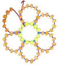 How to Stitch Hexagonal Netting with Seed Beeds