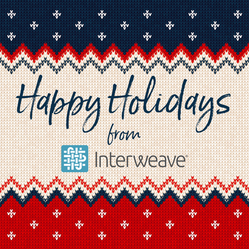Happy Holidays from Interweave! Happy Holidays from Interweave!