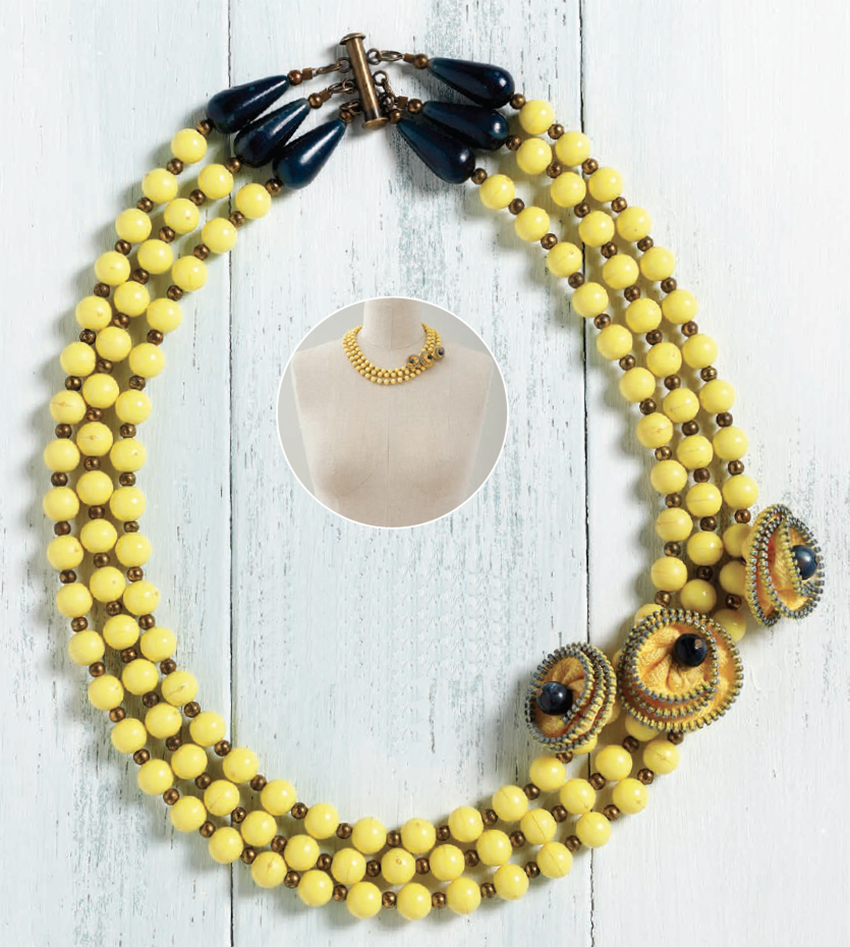 How to make vintage jewelry, Irene Z, by Anne Perry, Jewelry Stringing collection
