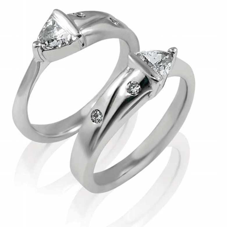 Veteran Jenifer Bellefleur mother daughter ring set
