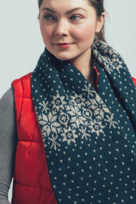 Snowflake Cowl Snowflake Cowl knitting pattern by Jesie Ostermiller from knitscene Winter 2016