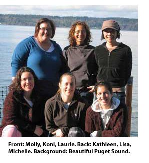 Knitting retreat in Gig Harbor