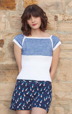 Sailor's Stripes Raglan by Kristen TenDyke Sailor's Stripes Raglan knitting pattern by Kristen TenDyke from Love of Knitting Spring 2016