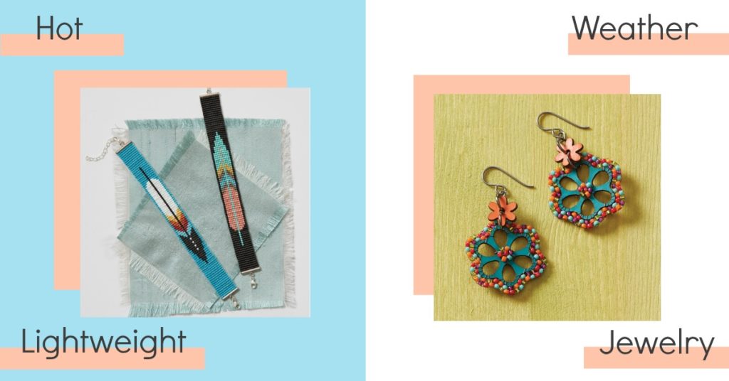 Beat the Heat with These 12 Lightweight Jewelry Designs Beat the Heat with These 12 Lightweight Jewelry Designs