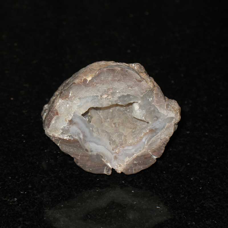 Grey banded chalcedony from Clanton Draw.