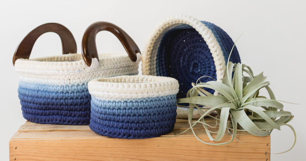 Pattern of the Week: Ombré Nesting Baskets Pattern of the Week: Ombré Nesting Baskets