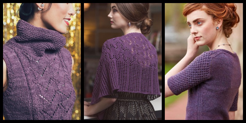 Knitting in Ultra Violet: Playing with the Pantone Color of the Year Knitting in Ultra Violet: Playing with the Pantone Color of the Year
