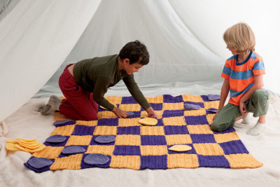 Checkerboard by Sarah Read Checkerboard crochet pattern from Love of Knitting Toys by Sarah Read