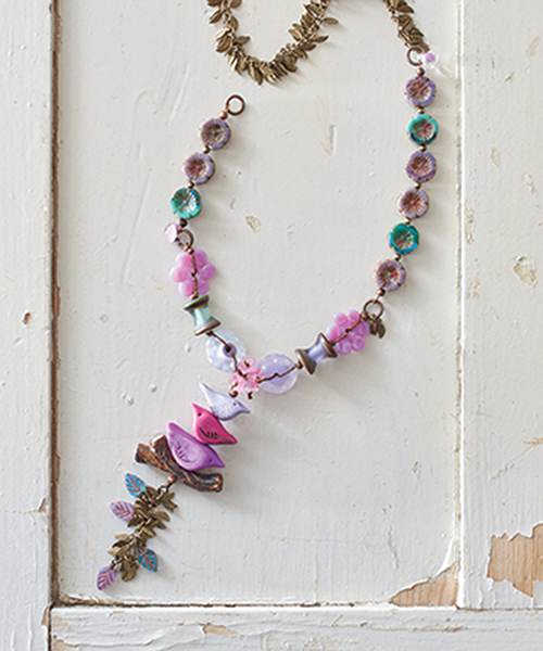 Little Birdies, by Martha Thomas, Jewelry Stringing Garden Party collection