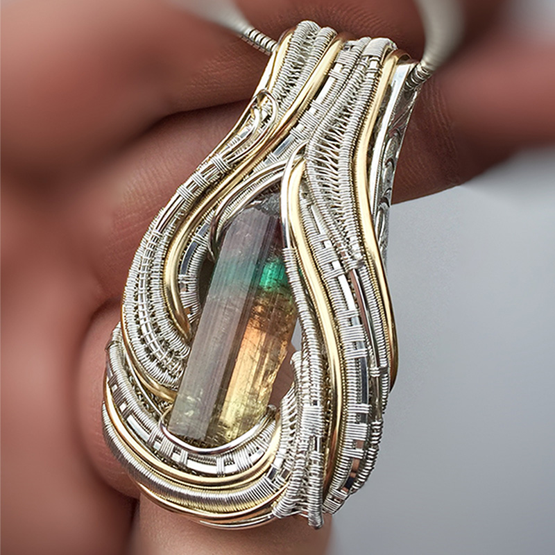 Synthesis 1 by jewelry artist C. D. Davis