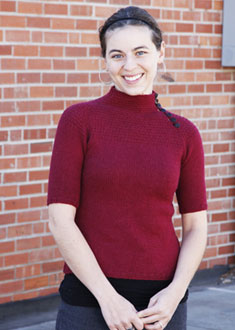 Knitting Gallery - Victoria Yoke Pullover Victoria Yoke Pullover Annie