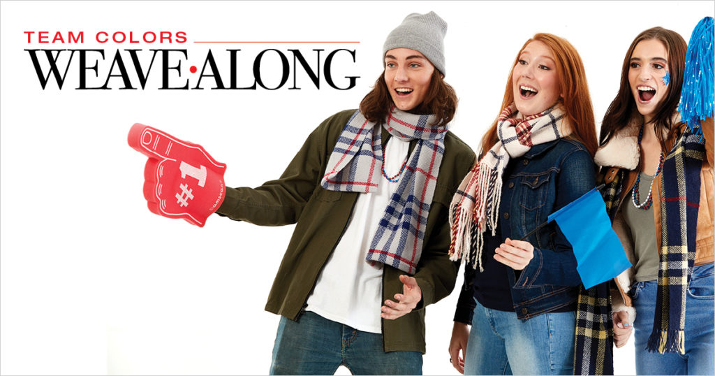 Get in the Game with the Team Colors Weave-along! Get in the Game with the Team Colors Weave-along!