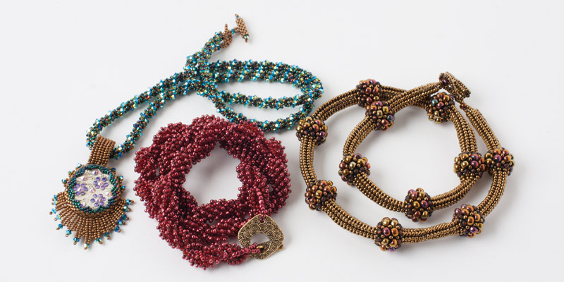 beaded ropes