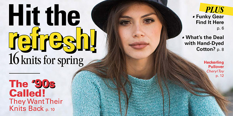 5 Things to Love about <em>knitscene</em> Spring 2018 5 Things to Love about <em>knitscene</em> Spring 2018