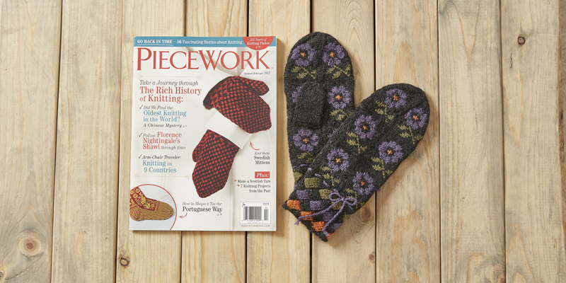 Lithuania-Inspired Floral and Entrelac Mittens Giveaway Lithuania-Inspired Floral and Entrelac Mittens Giveaway