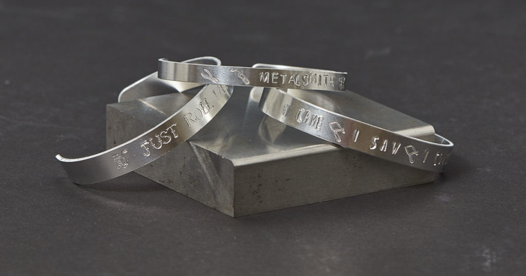 Metal Stamping Bracelets: Wear Your Tools on Your Sleeve Metal Stamping Bracelets: Wear Your Tools on Your Sleeve