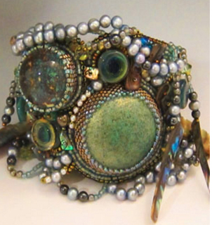 Bead Embroidery with Kinga Nichols, Sherry Serafini, and Nancy Eha Bead Embroidery with Kinga Nichols, Sherry Serafini, and Nancy Eha