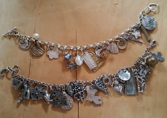 Lucky Charms How To Torch Fire Metal Clay Jewelry And Ideas For Metal Clay Charm Bracelet And Other Bracelets