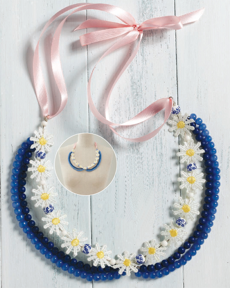 How to make vintage jewelry, Megan Lenhausen, Peter Pan Collar, Jewelry Stringing collection