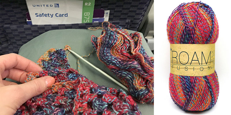 WIP Wednesday: Ame’s Half-Granny Square Shawl WIP Wednesday: Ame’s Half-Granny Square Shawl